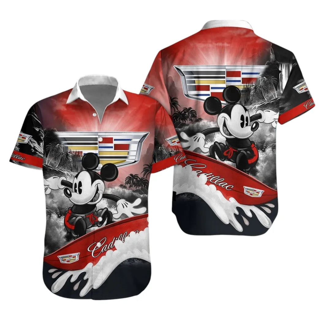 Cadillac Hawaiian Shirt For Men, Gift For Cadillac Lovers, Gift For Him, Husband, Boyfriend CAR53030625013