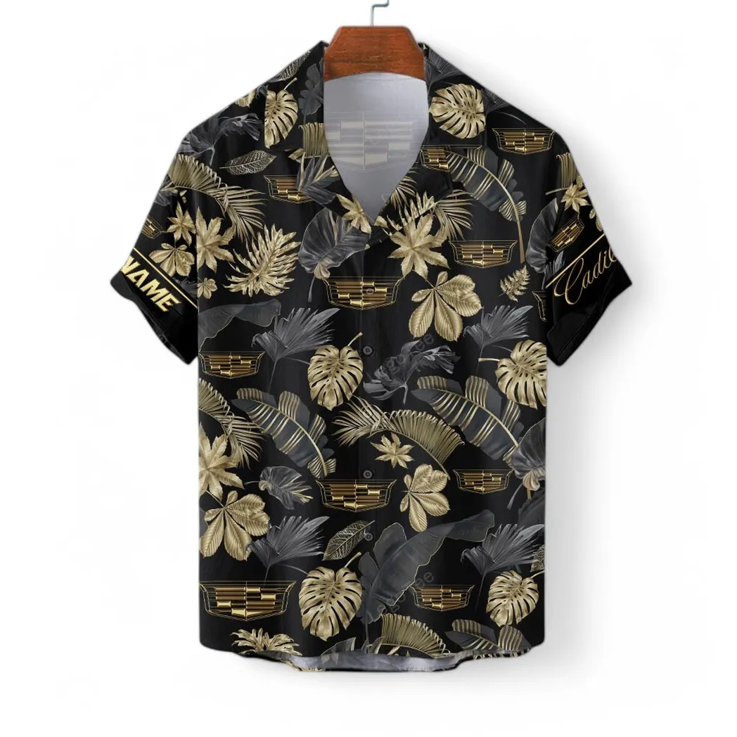 cadillac hawaiian shirt set for men gift for cadillac lovers gift for him husband boyfriend car139021125179 1 8dvyv