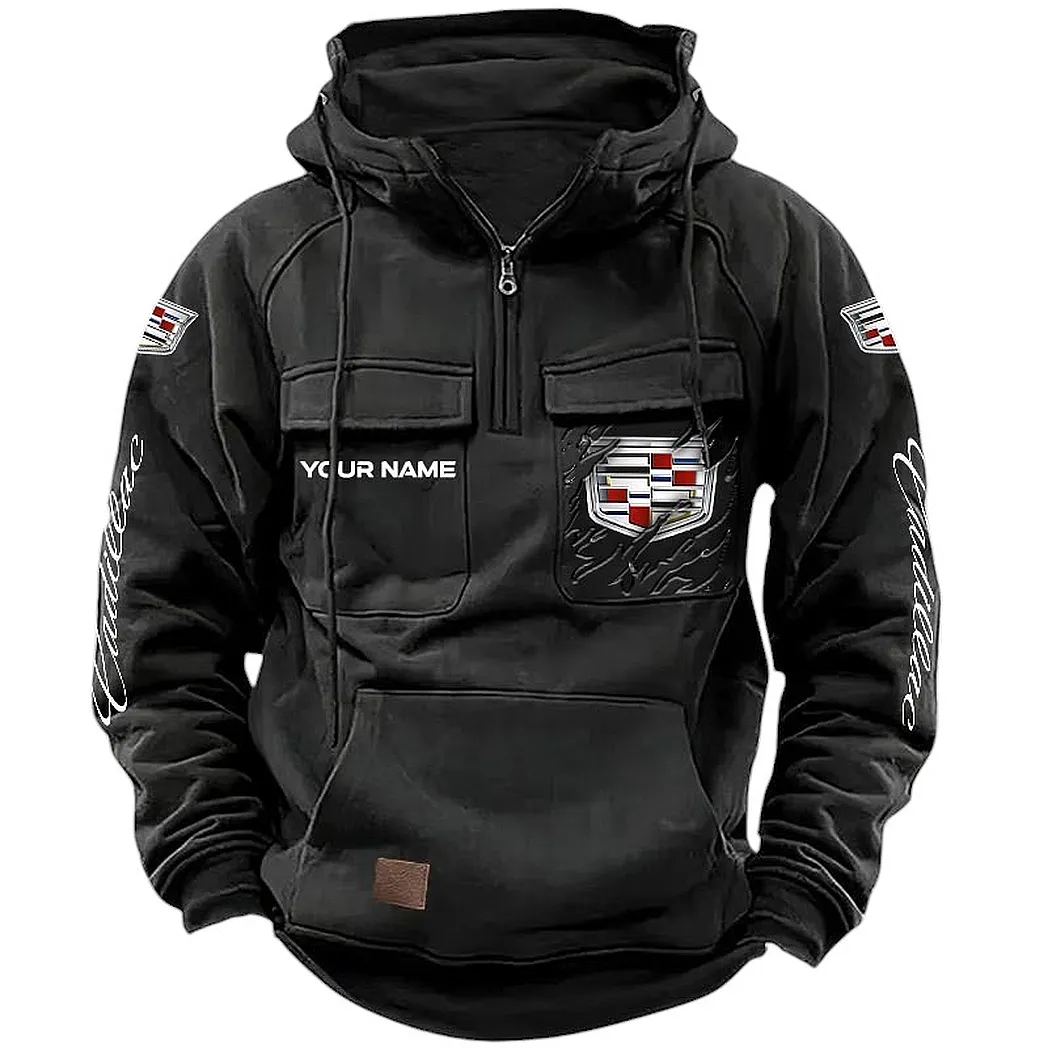 cadillac hoodie tactical quarter zip gift for cadillac lovers car164022425132 black 34ukj