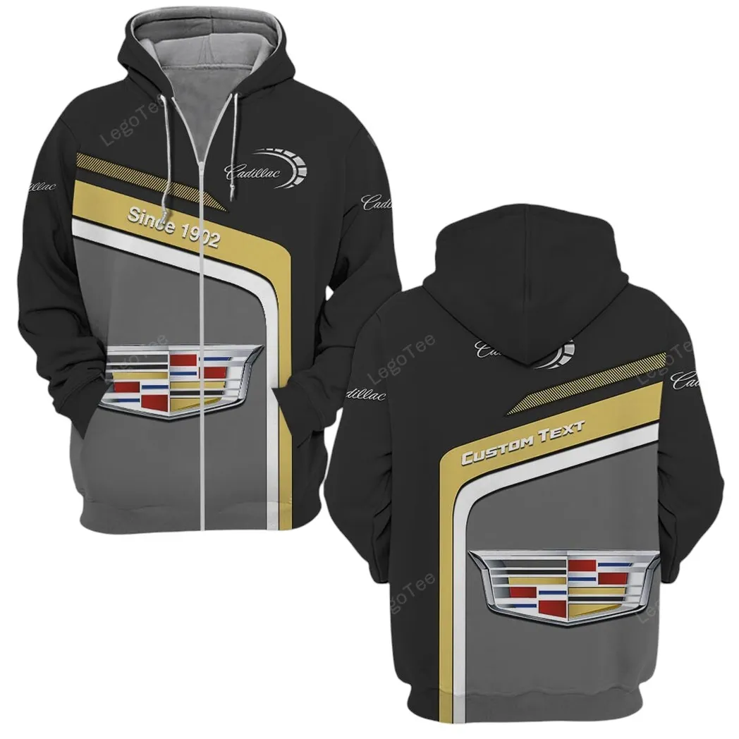 cadillac zipper hoodie gift for cadillac lovers gift for him husband boyfriend car11103032510 nzs64