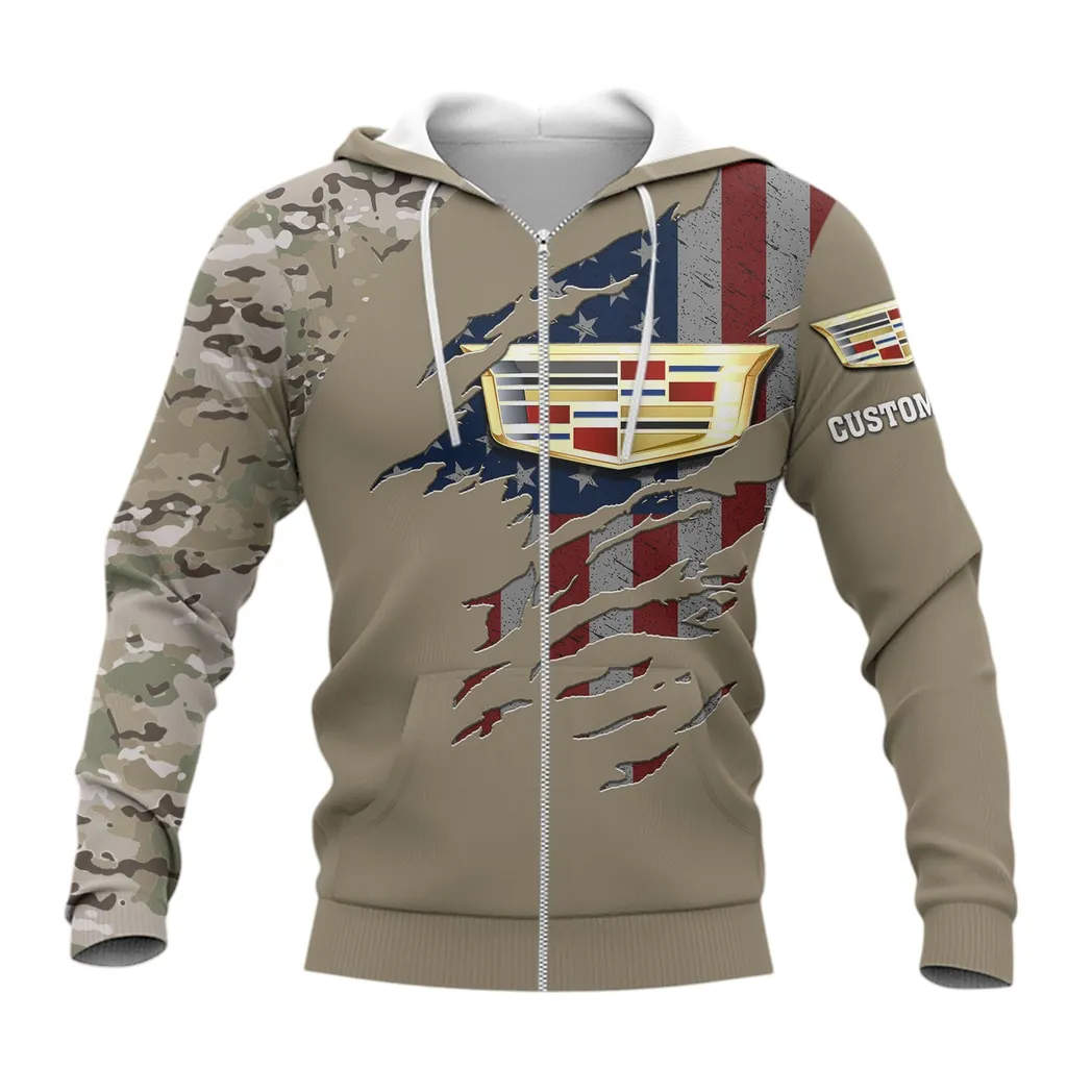 cadillac zipper hoodie gift for cadillac lovers gift for him husband boyfriend car46021725011 3 kc58p