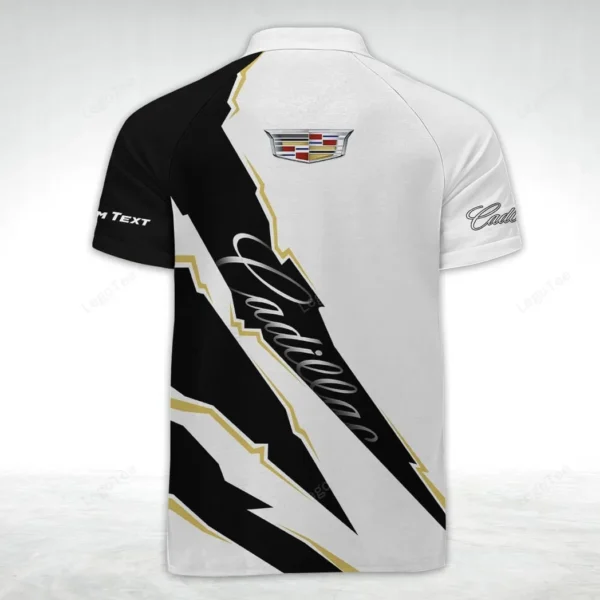 cadillac zipper polo shirt gift for cadillac lovers gift for gift for him husband boyfriend car128021025043 k6zhb