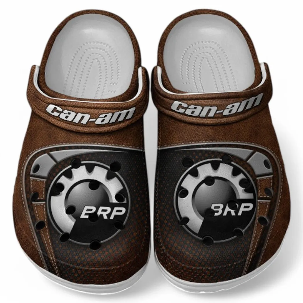 Can-Am Crocs Shoes, Clogs Men Women, Gift For Can-Am Fan CAR183031725114 - Brown