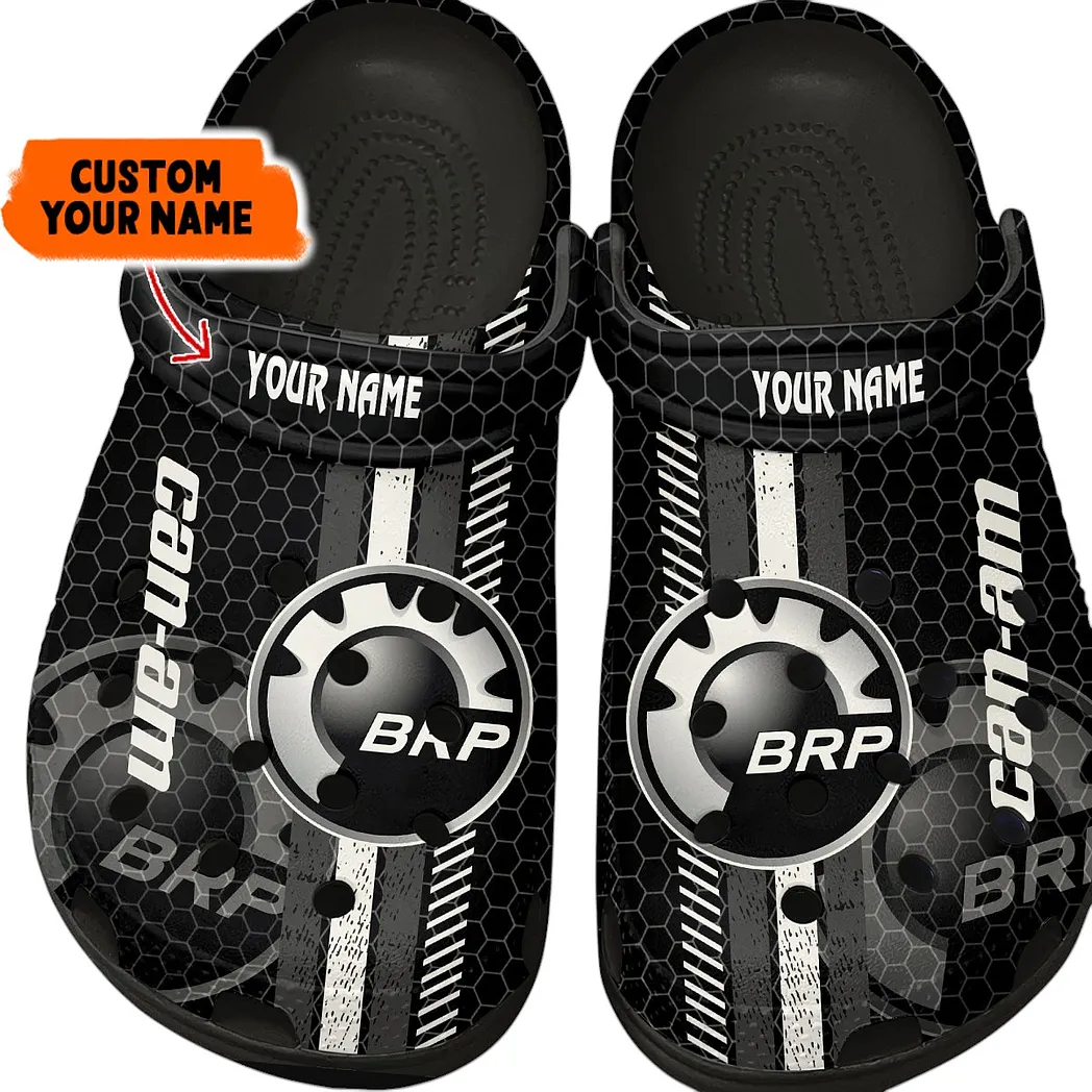 Can Am Crocs Shoes Gift For Can Am Lovers, Birthday Gift For Husband, Boyfriend CAR82022025567 - Black