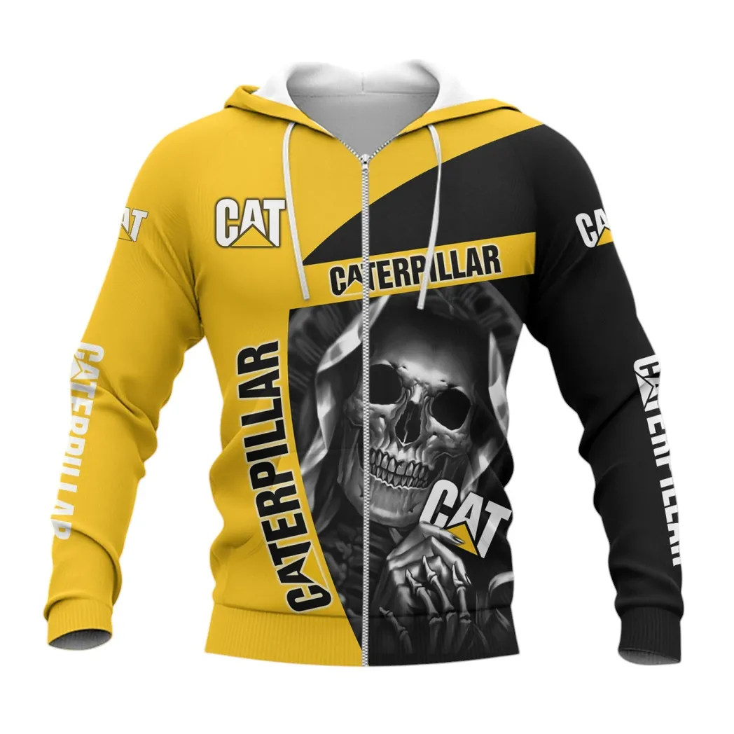 caterpillar inc zipper hoodie gift for caterpillar inc lovers gift for him husband boyfriend car6702212527 brhzi