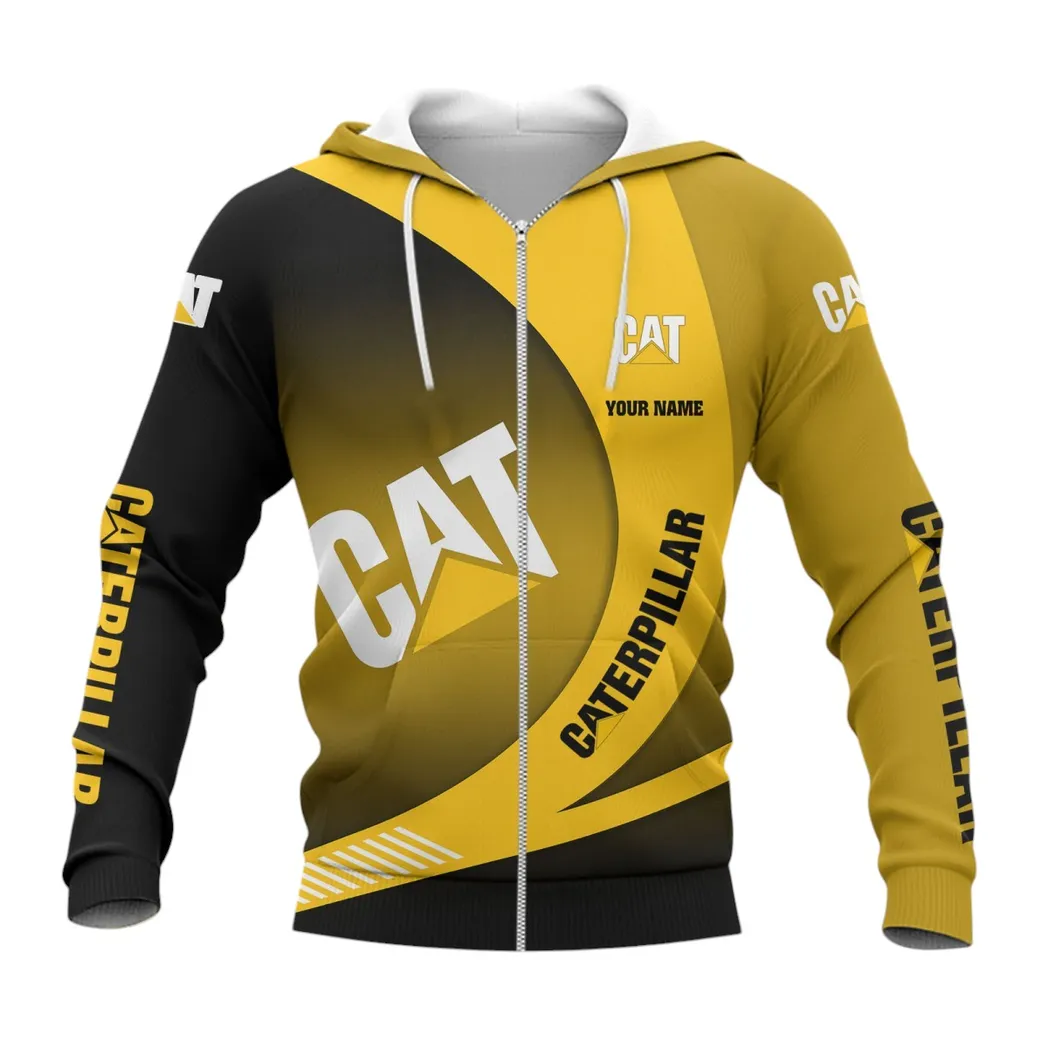 Caterpillar Zipper Hoodie, Gift For Caterpillar Lovers, Gift For Him, Husband, Boyfriend CAR7402222512