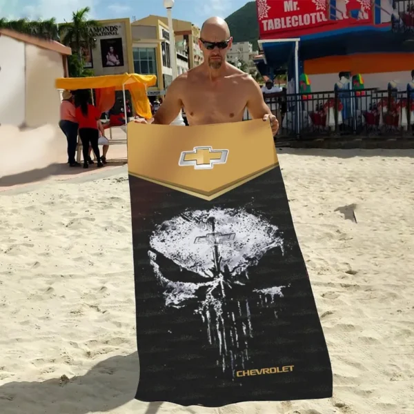 chevrolet beach towel gift for chevrolet lovers gift for him husband boyfriend car17302252509 dwkqu