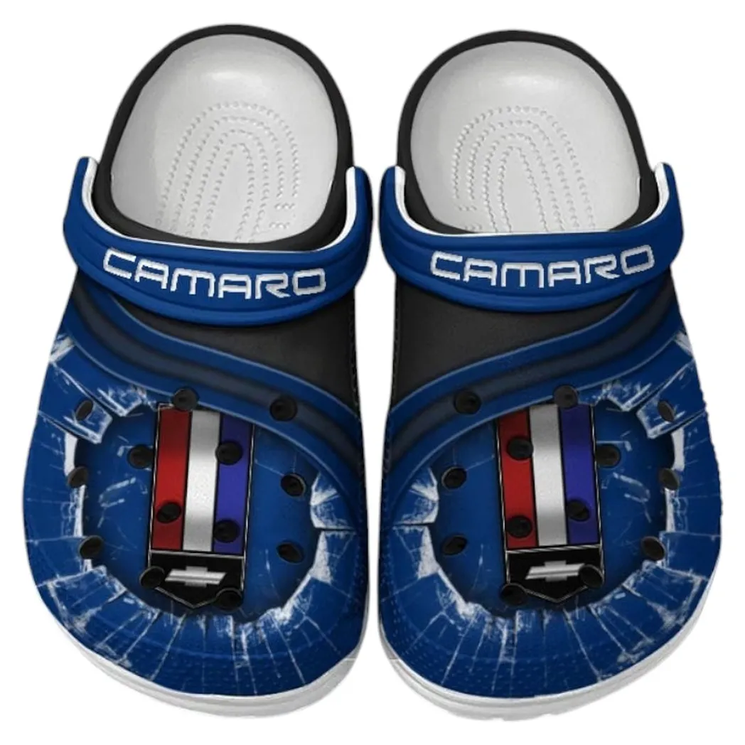 Chevrolet Camaro Crocs Clogs Men Women, Gift For Chevrolet Camaro Fan CAR188032025184 - Blue