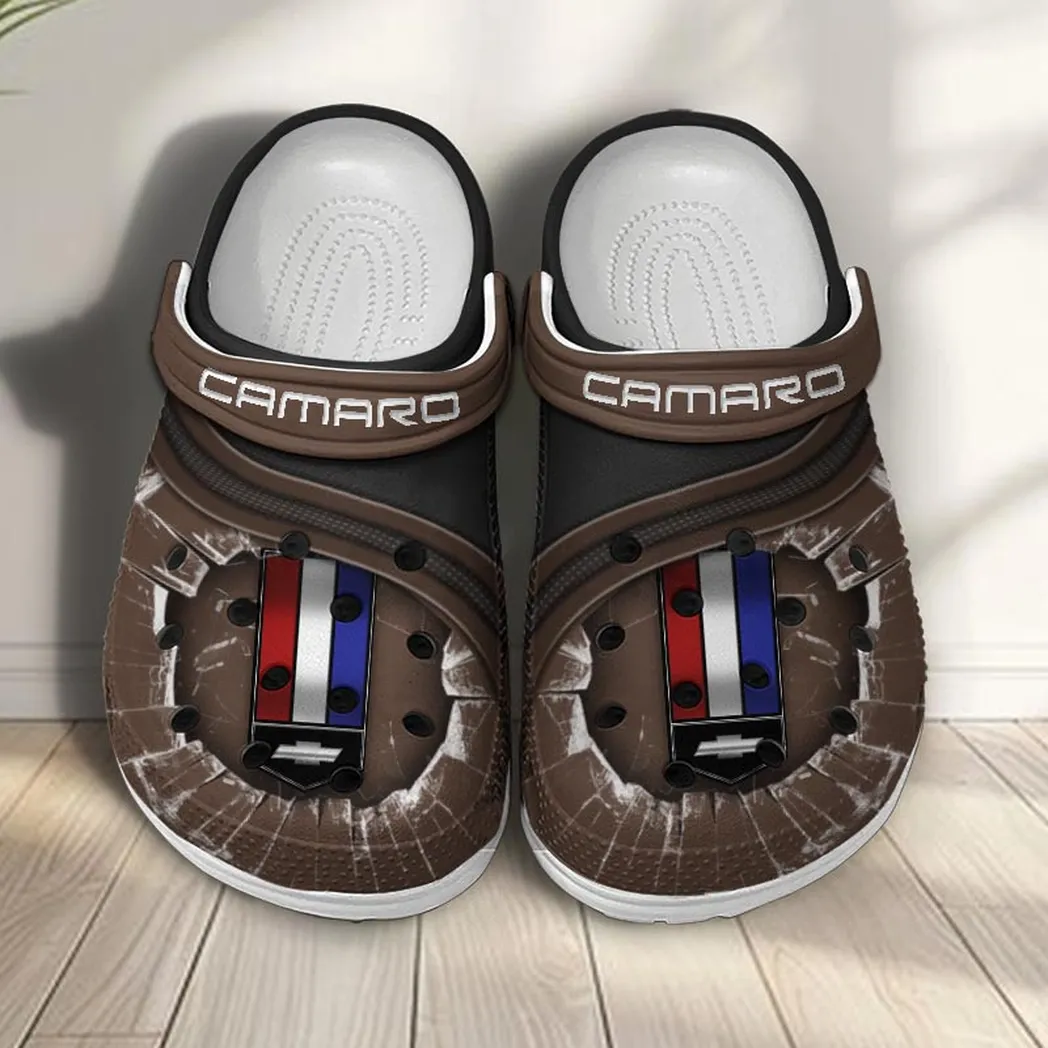 chevrolet camaro crocs clogs men women gift for chevrolet camaro fan car188032025184 brown p94lp