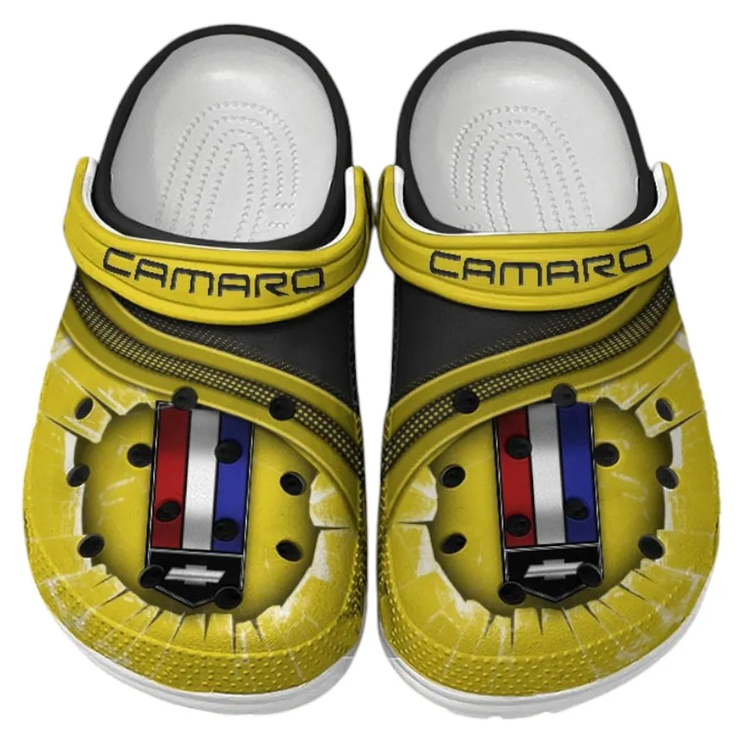 chevrolet camaro crocs clogs men women gift for chevrolet camaro fan car188032025184 yellow dje1b