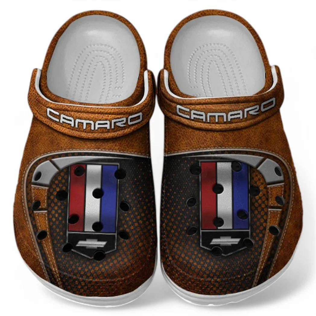 Chevrolet Camaro Crocs Sandals For Men Women, Gift For Chevrolet Camaro Fan CAR177031425563 - Orange