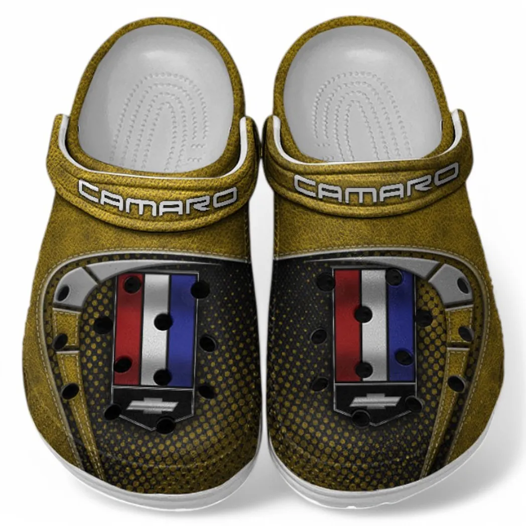 chevrolet camaro crocs sandals for men women gift for chevrolet camaro fan car177031425563 yellow 2fce0