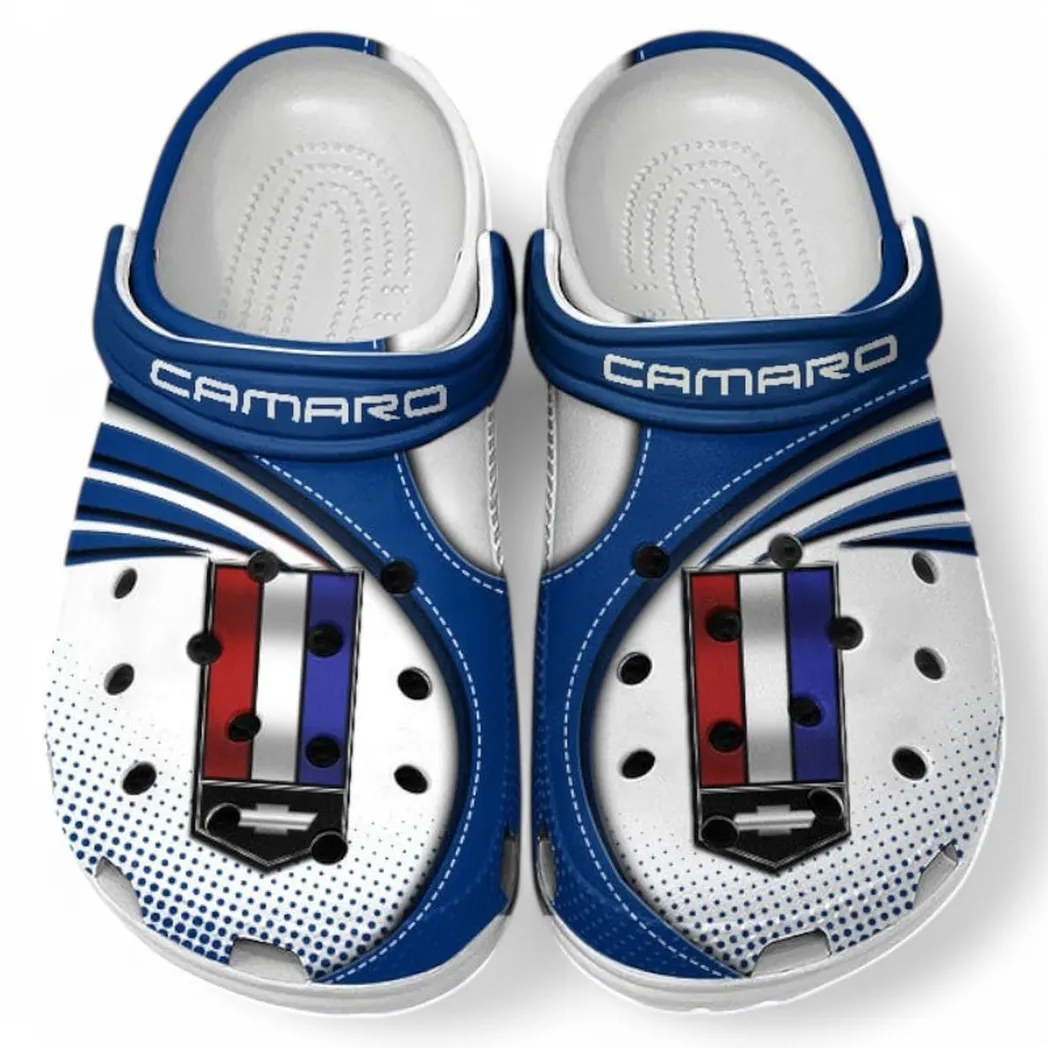 Chevrolet Camaro Crocs Sandals For Men Women, Gift For Chevrolet Camaro Fan CAR181031525713 - Blue
