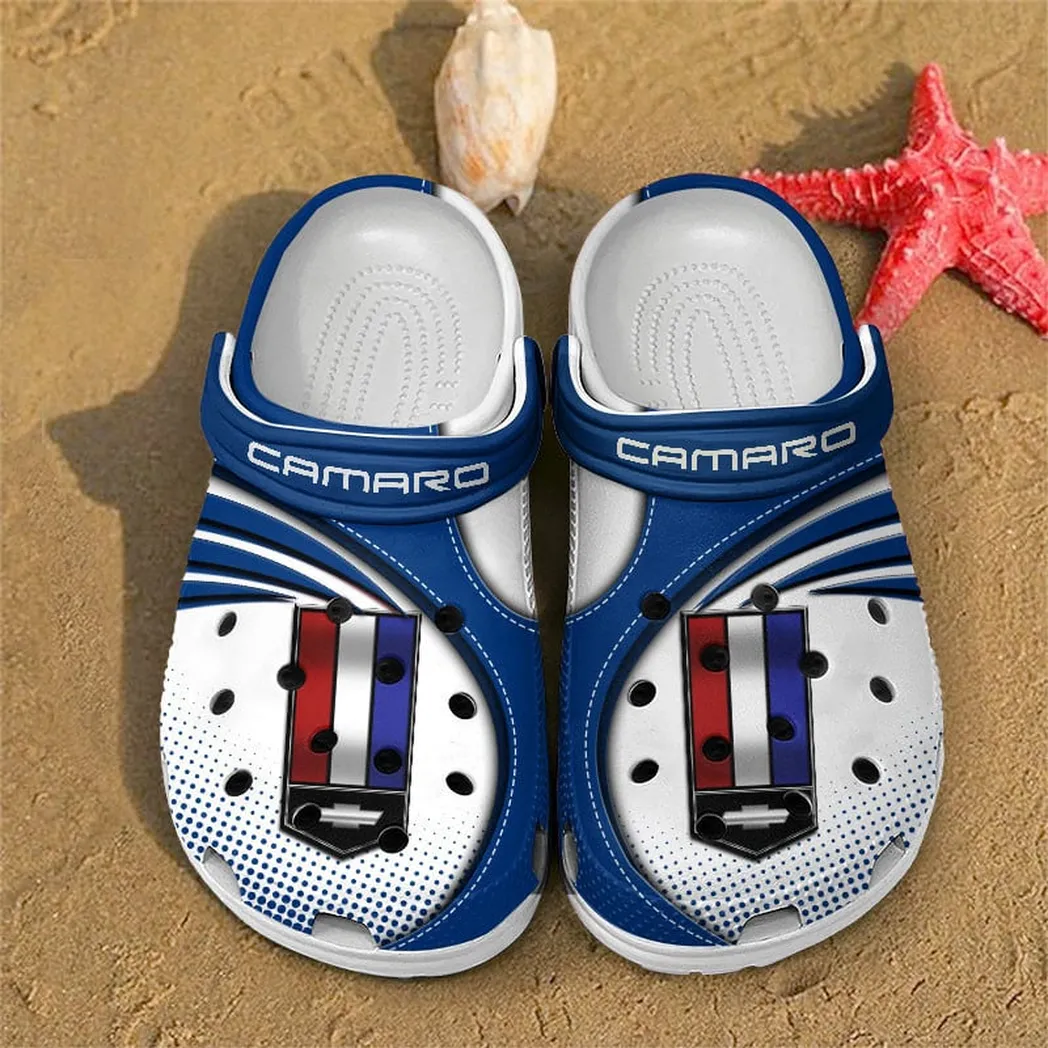 chevrolet camaro crocs sandals for men women gift for chevrolet camaro fan car181031525713 blue v2mfq