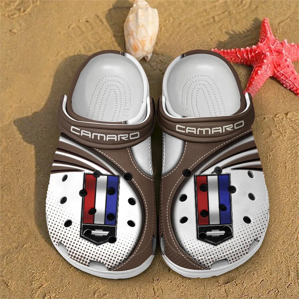 chevrolet camaro crocs sandals for men women gift for chevrolet camaro fan car181031525713 brown oands