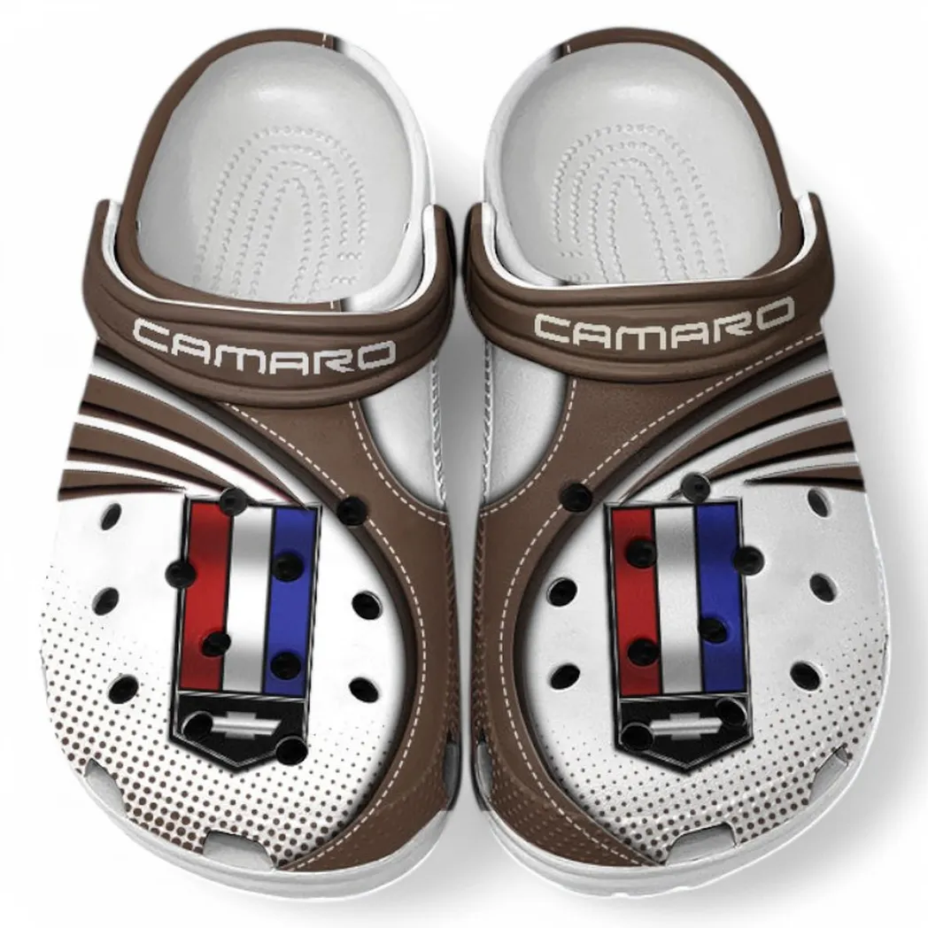 Chevrolet Camaro Crocs Sandals For Men Women, Gift For Chevrolet Camaro Fan CAR181031525713 - Brown