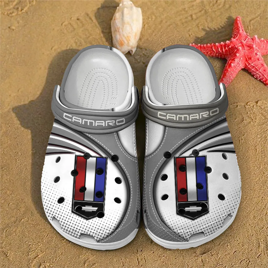 chevrolet camaro crocs sandals for men women gift for chevrolet camaro fan car181031525713 gray ypsyw