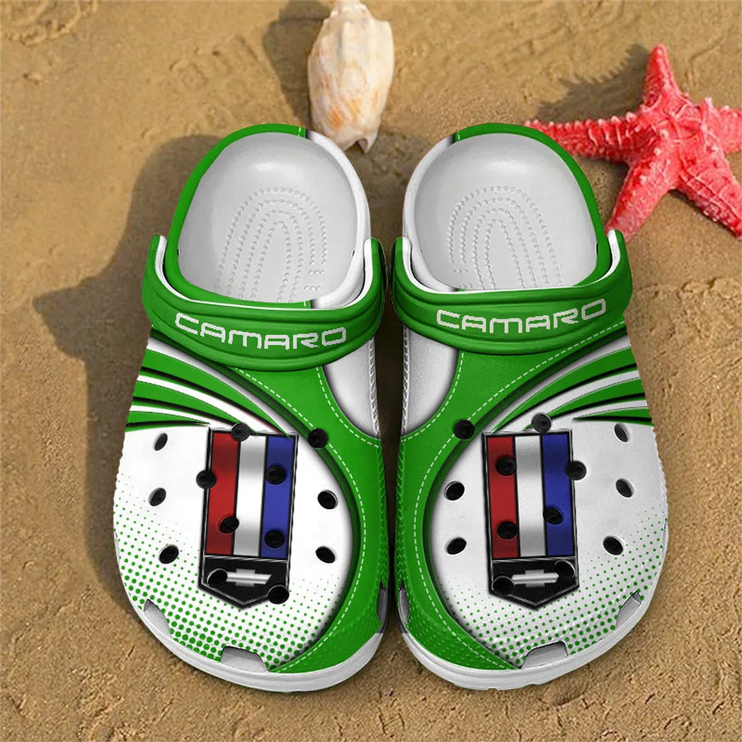 chevrolet camaro crocs sandals for men women gift for chevrolet camaro fan car181031525713 green adsog