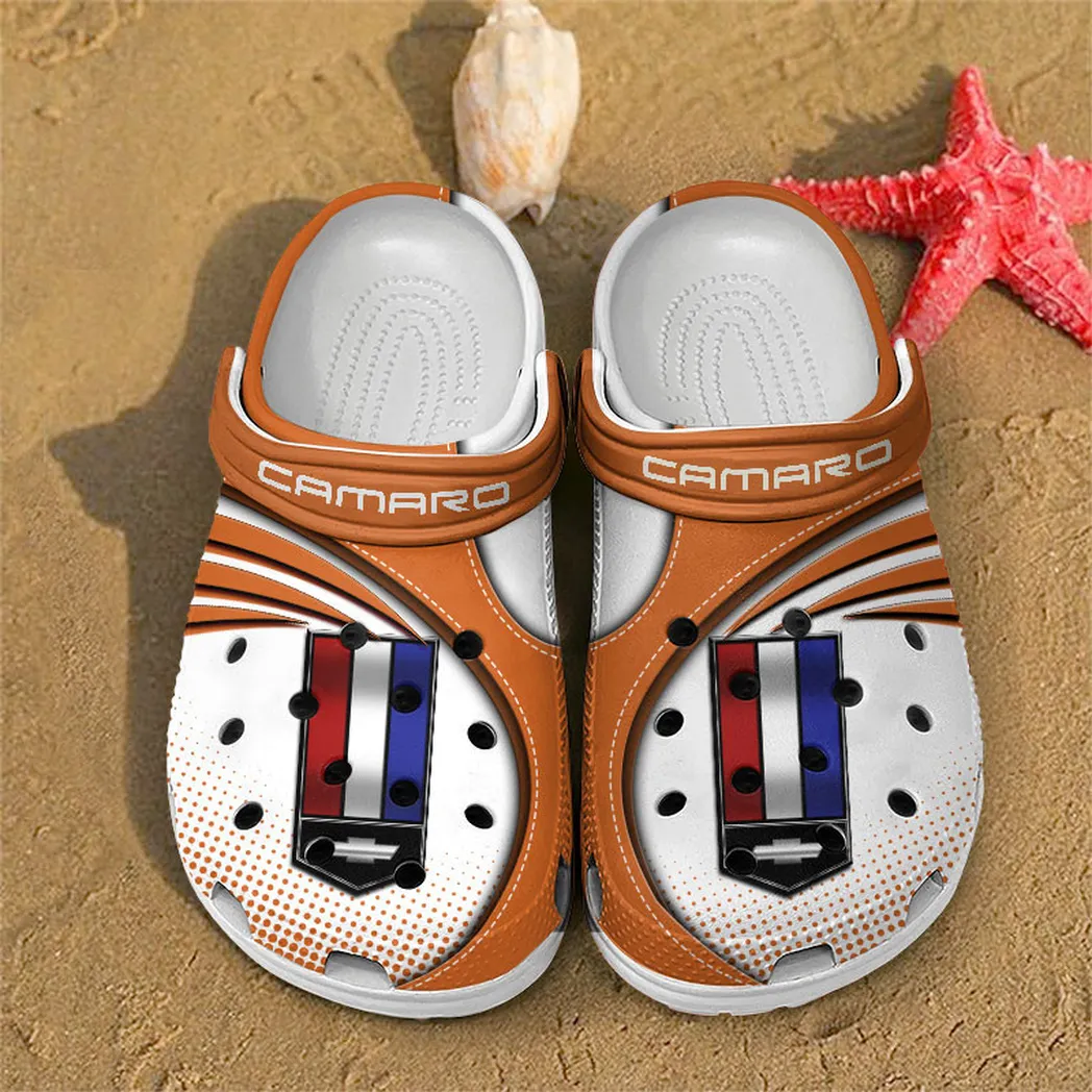 chevrolet camaro crocs sandals for men women gift for chevrolet camaro fan car181031525713 orange dpvya
