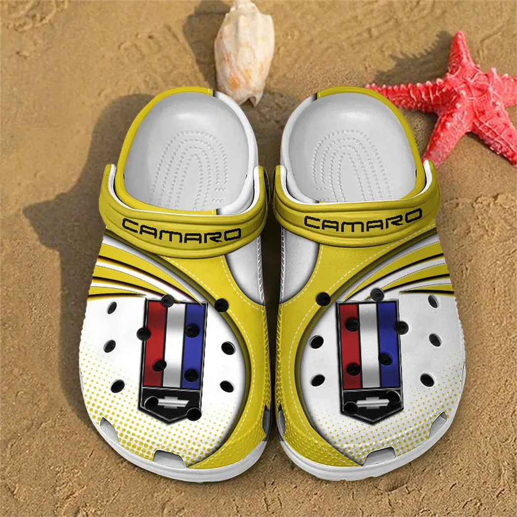 chevrolet camaro crocs sandals for men women gift for chevrolet camaro fan car181031525713 yellow oczyc