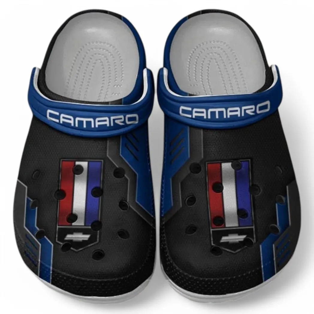 chevrolet camaro crocs shoes clogs men women gift for chevrolet camaro fan car185031525259 blue