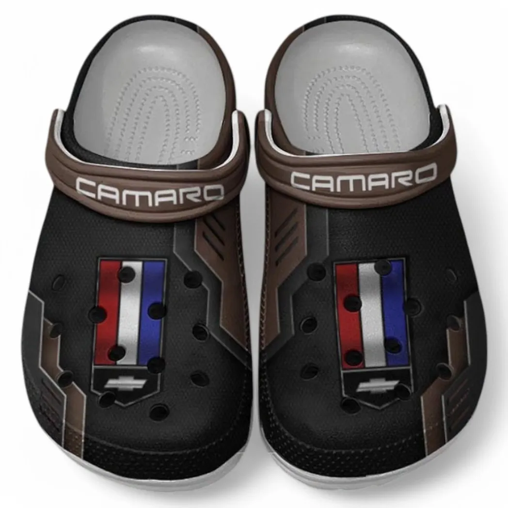 Chevrolet Camaro Crocs Shoes, Clogs Men Women, Gift For Chevrolet Camaro Fan CAR185031525259 - Brown