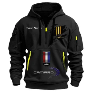 chevrolet camaro half zip hoodie car113021425800 best gift for him husband boyfriend black m9oxo