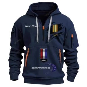 chevrolet camaro half zip hoodie car113021425800 best gift for him husband boyfriend navy oqzhr