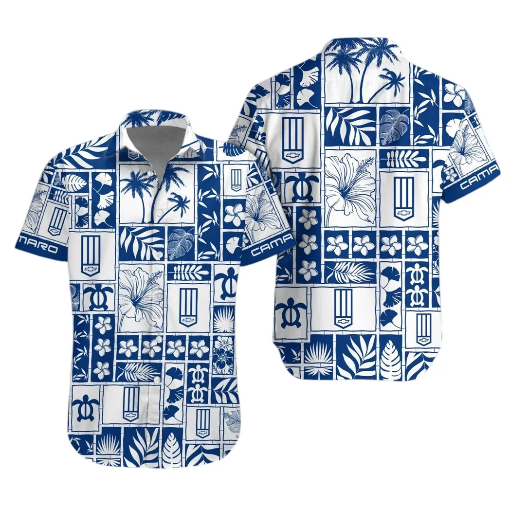 Chevrolet Camaro Hawaiian Shirt For Men, Gift For Chevrolet Camaro Lovers, Gift For Him, Husband, Boyfriend CAR35021425023-1