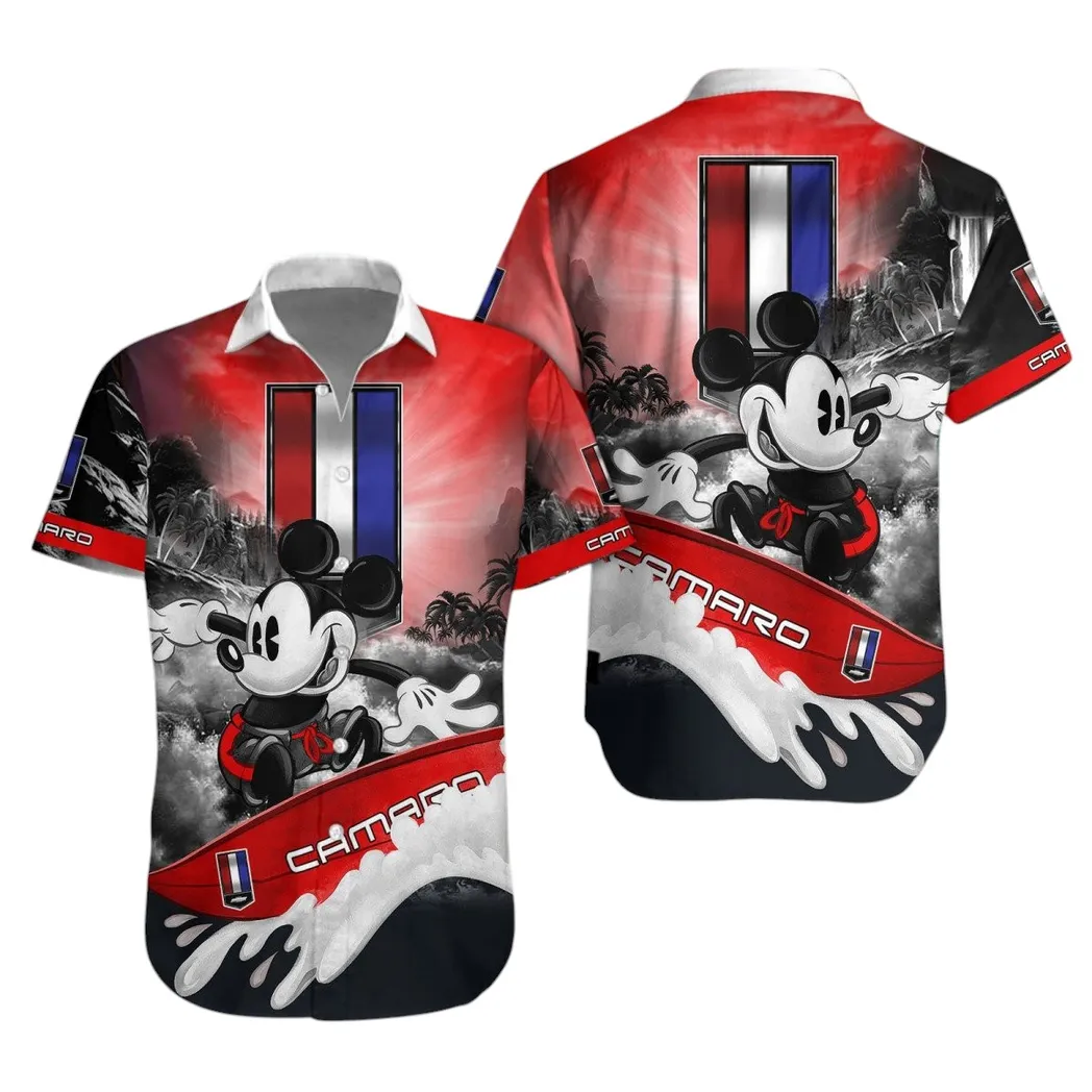 chevrolet camaro hawaiian shirt for men gift for chevrolet camaro lovers gift for him husband boyfriend car53030625014 etezm