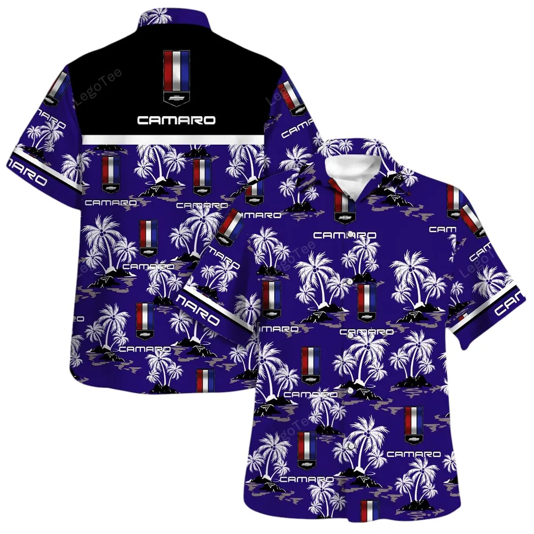 chevrolet camaro hawaiian shirt set for men gift for chevrolet camaro lovers gift for him husband boyfriend car144021125465 1 k3tzs