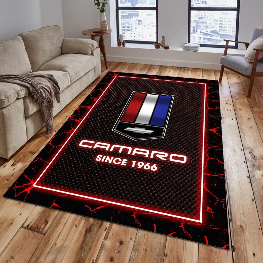 chevrolet camaro rug gift for chevrolet camaro lovers gift for him husband boyfriend car5202192510 red eheps