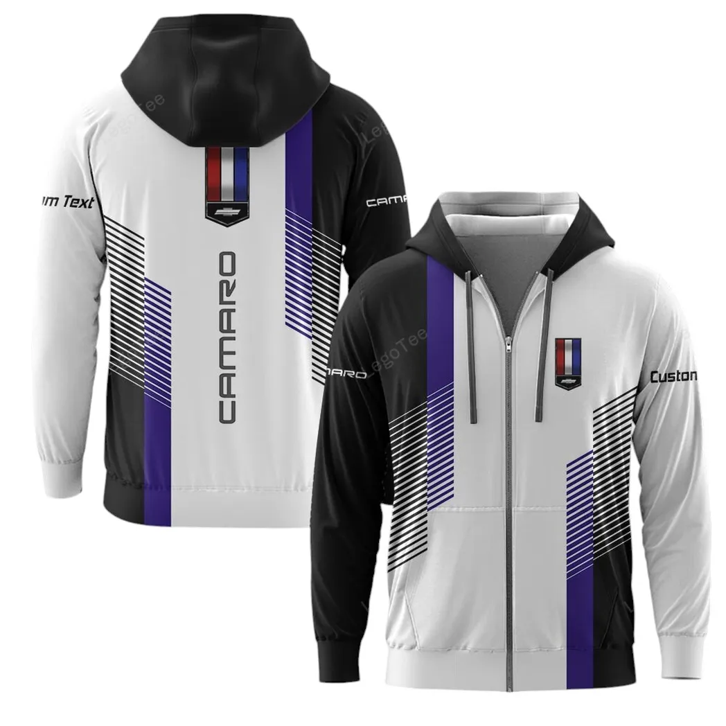 Chevrolet Camaro Zipper Hoodie, Gift For Chevrolet Camaro Lovers, Gift For Him, Husband, Boyfriend CAR10703122513