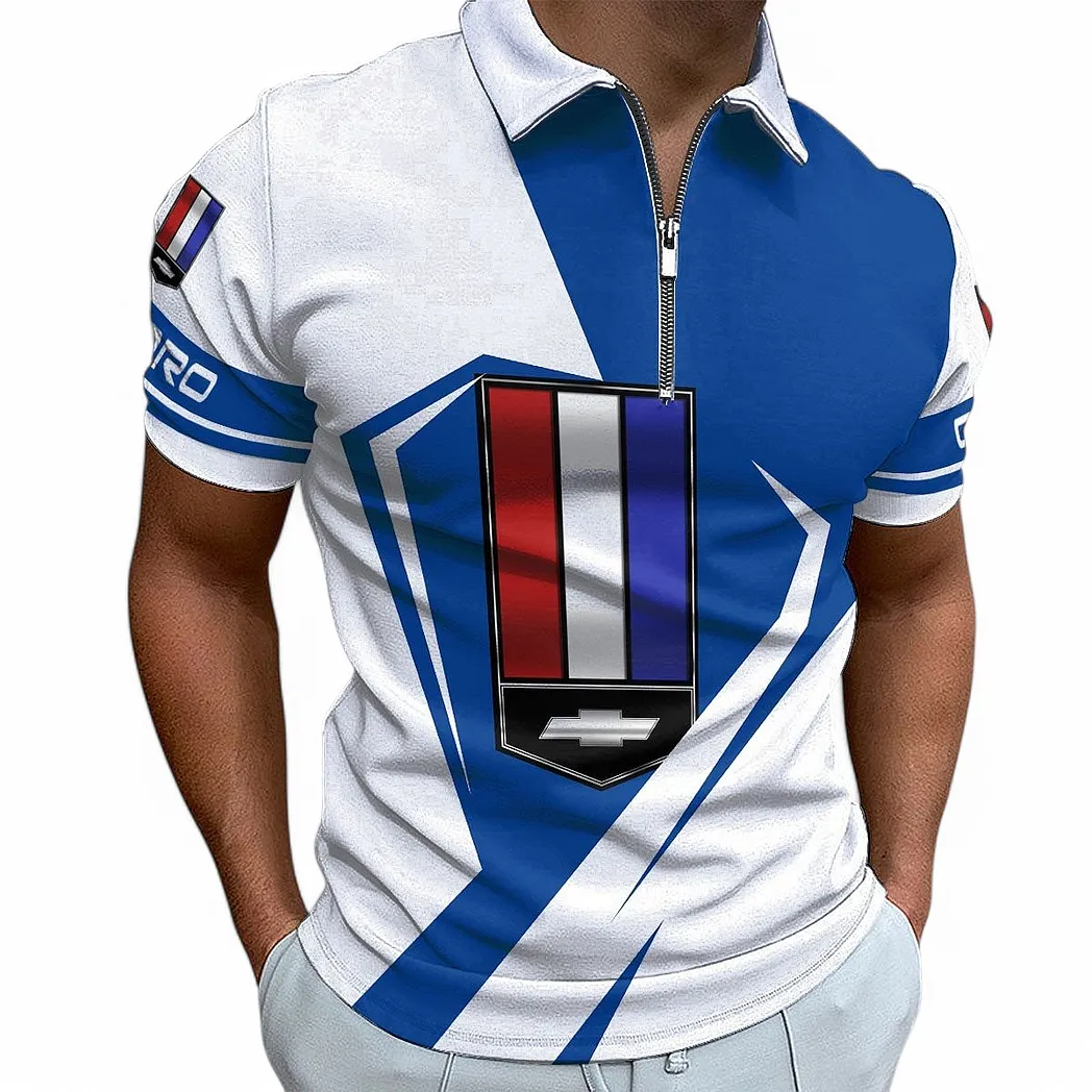 chevrolet camaro zipper polo shirt for men gift for chevrolet camaro fan car68022125906 qw4iu