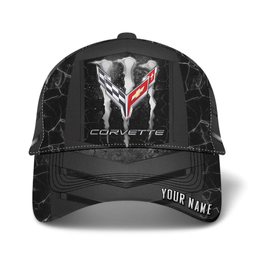 Chevrolet Corvette Classic Cap, Gift For Chevrolet Corvette Lovers, Gift For Him, Husband, Boyfriend CAR6502202510 - Grey