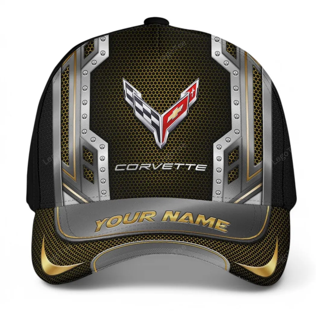Chevrolet Corvette Classic Cap, Gift For Chevrolet Corvette Lovers, Gift For Him, Husband, Boyfriend CAR99031025150 - Yellow