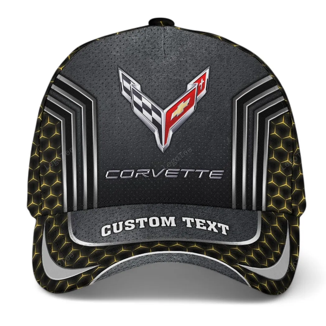 Chevrolet Corvette Classic Cap, Gift For Chevrolet Corvette Lovers, Gift For Him, Husband, Boyfriend CAR99031025181 - Yellow