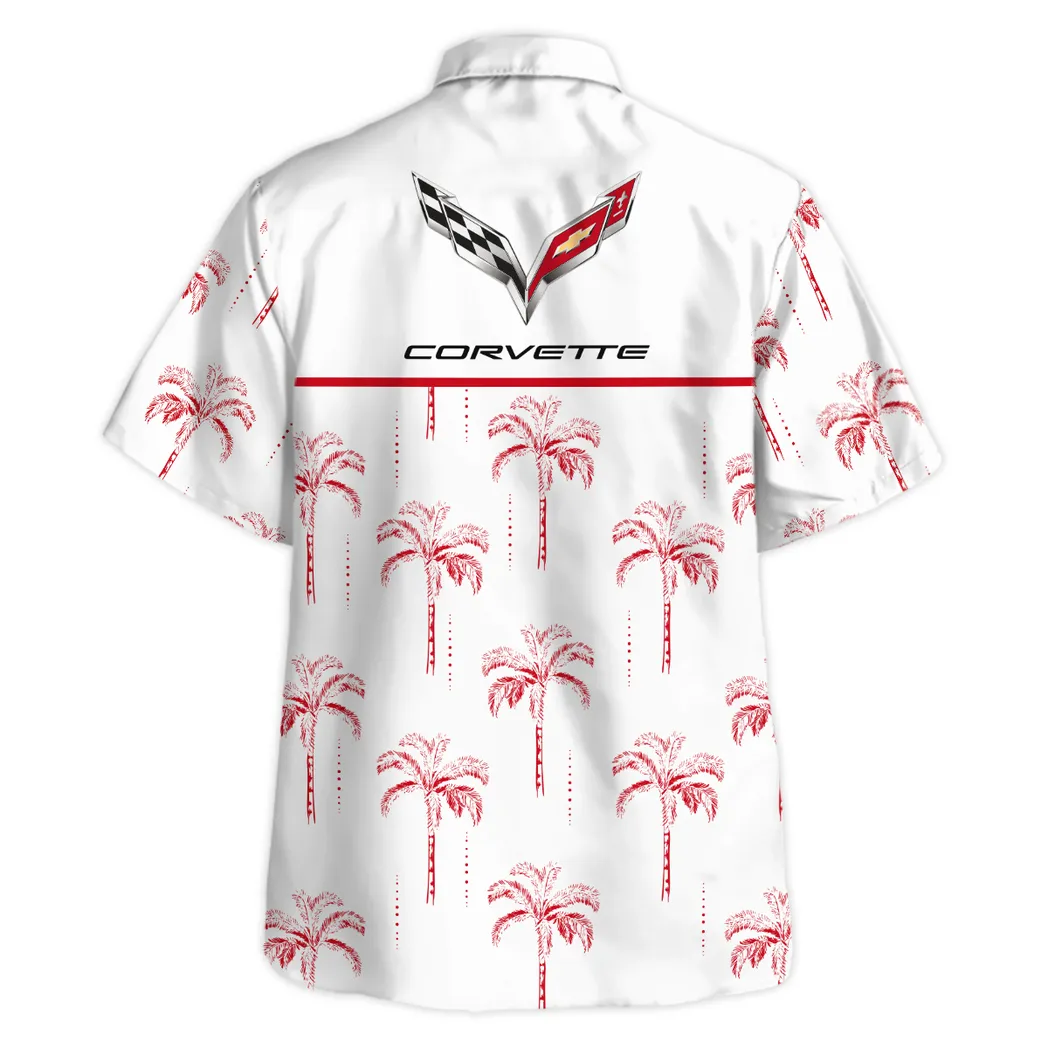 chevrolet corvette custom hawaiian shirt for men gift for chevrolet corvette fan car206031225897 c4hmm