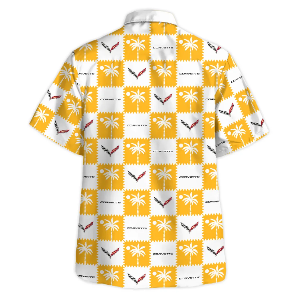 chevrolet corvette hawaiian shirt for men gift for chevrolet corvette lovers car200030725132 be0uy