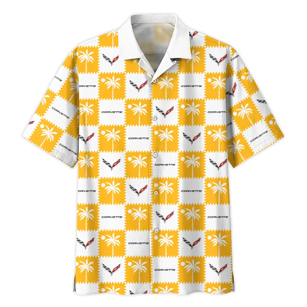 chevrolet corvette hawaiian shirt for men gift for chevrolet corvette lovers car200030725132 ojkcw