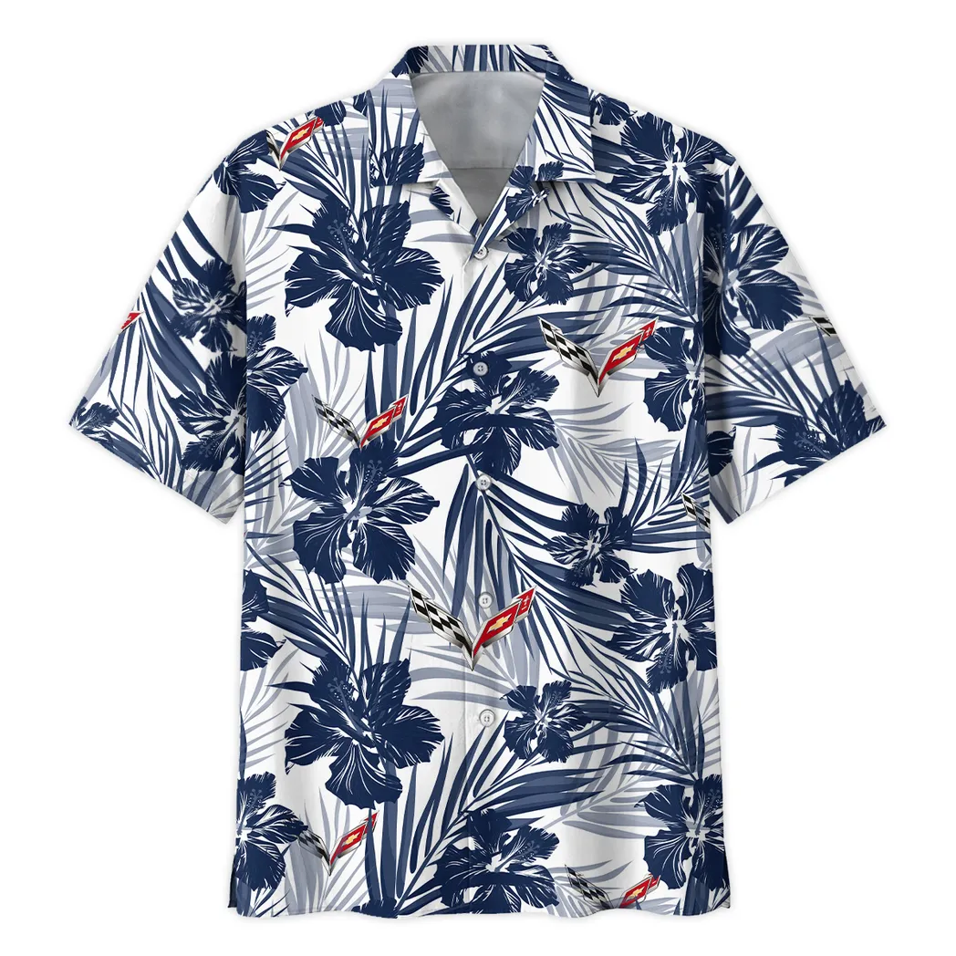 chevrolet corvette hawaiian shirt for men gift for chevrolet corvette lovers car203030825695