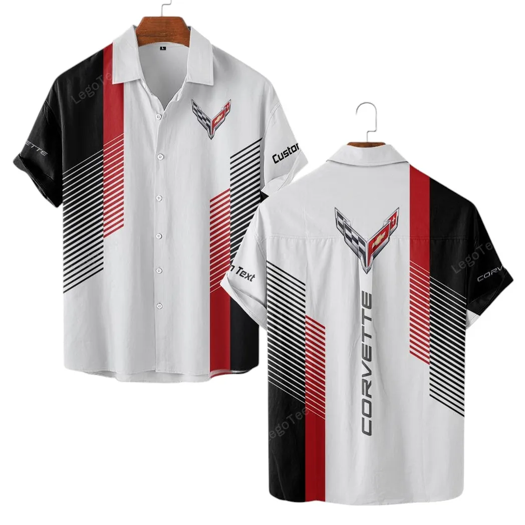 chevrolet corvette hawaiian shirt gift for chevrolet corvette lovers gift for him husband boyfriend car10703122514 qr5yg