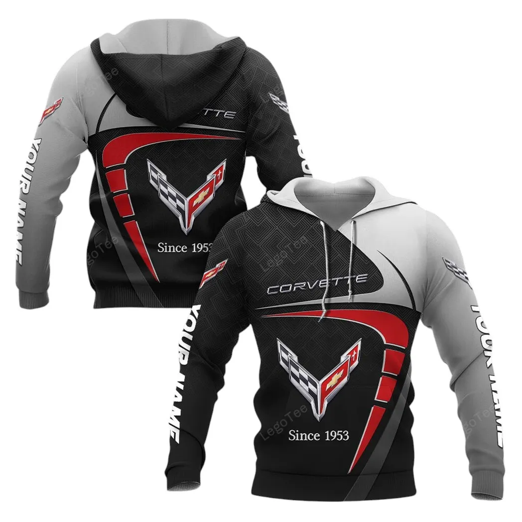 Chevrolet Corvette Hoodie, Gift For Chevrolet Corvette Lovers, Gift For Him, Husband, Boyfriend CAR11603032513