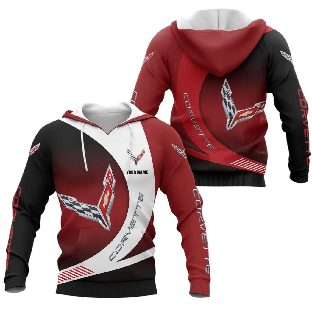 Chevrolet Corvette Hoodie, Gift For Chevrolet Corvette Lovers, Gift For Him, Husband, Boyfriend CAR7402222514