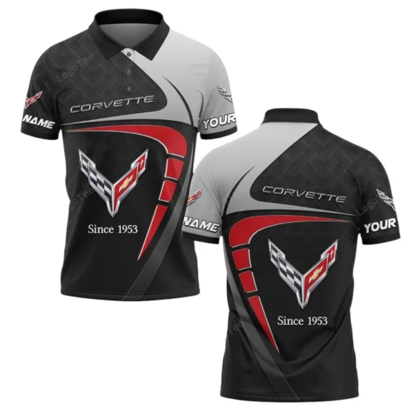 chevrolet corvette polo shirt gift for chevrolet corvette lovers gift for him husband boyfriend car11603032513 1dh24