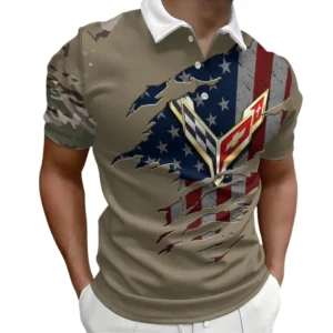 chevrolet corvette polo shirt gift for chevrolet corvette lovers gift for him husband boyfriend car340213017 2 zajcw