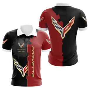 Chevrolet Corvette Polo Shirt, All Over Print Shirt For Chevrolet Corvette Lovers CAR44021725012-1