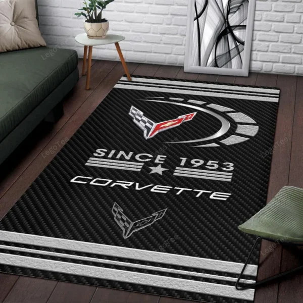 chevrolet corvette rug gift for chevrolet corvette lovers gift for him husband boyfriend car125021325631 kpism