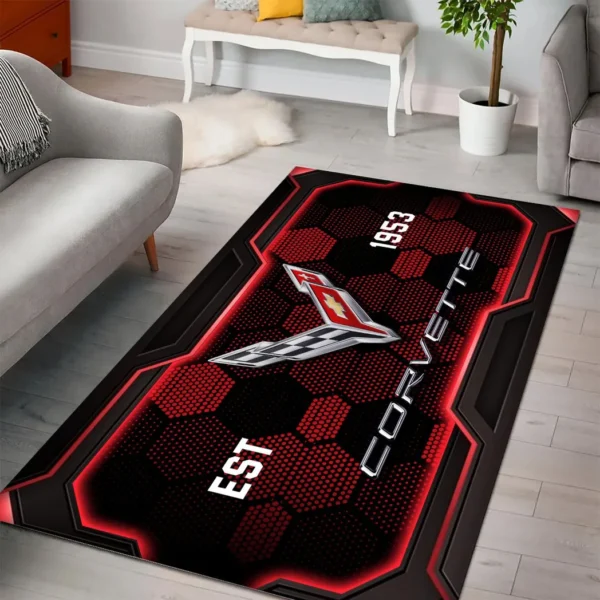 chevrolet corvette rug gift for chevrolet corvette lovers gift for him husband boyfriend car3102132560 dl0jk