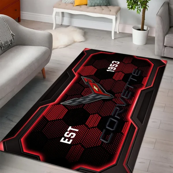 chevrolet corvette rug gift for chevrolet corvette lovers gift for him husband boyfriend car3102132563 hztud
